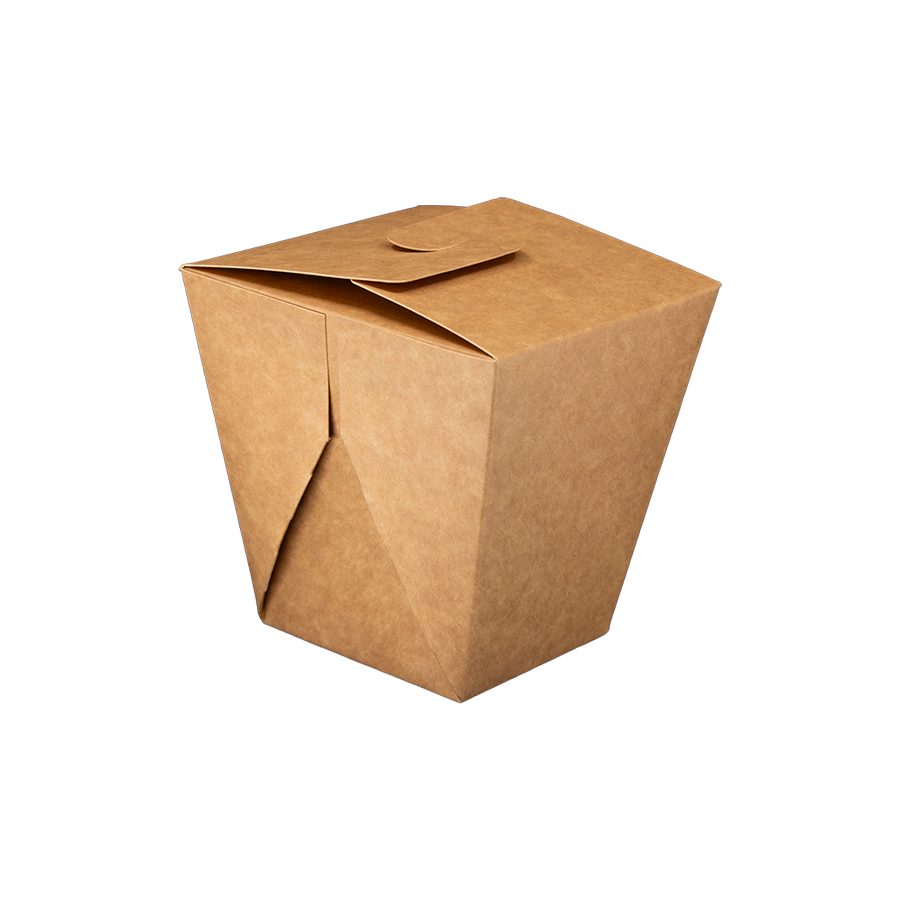 TAKEAWAY BOX / KB 750 ML KRAFT PLASTIC FREE